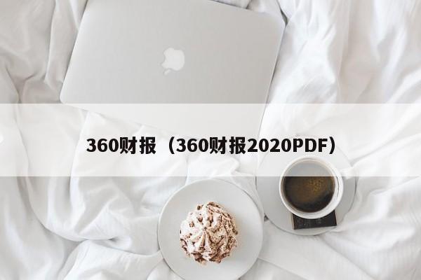 360财报（360财报2020PDF）